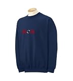 Custom embroidered Football Mom sweatshirt