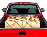 Highland Bunji Truck Bed Net Deluxe Bungee Truck Bed Cargo Net (60W x 78L)
