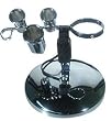 KAYLINE Professional Chrome Appliance Holder with Electrical Utility Outlet & Plug (Model: PB5-E)