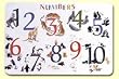 Numbers With Animals Placemat from M. Ruskin
