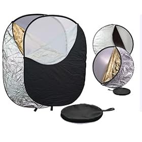 StudioHut Double 40x60 (100cmx150cm) Oval and 32 Round 5 in 1 Photography Multi Reflector Portrait Studio Collapsible Reflector Set