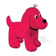Clifford the Big Red Dog 8" Standing Collectible Plush Stuffed Animal by Yottoy