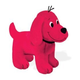 31KJDF157ZL Standing Clifford the Big Red Dog 8 Plush Stuffed Animal Toy