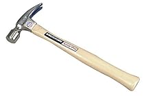 Vaughan 9 10-Ounce -InchLittle Pro-Inch Professional Rip Hammer, Smooth Face, White Hickory Handle.