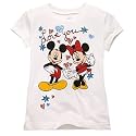 Disney ''Love You'' Mickey and Minnie Mouse Tee for Girls