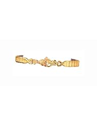 Stamper Black Hills Gold Womens Expansion Bracelet. 12K Gold Leaves, 10K Gold Rose, Grapes, and Vines. BE8