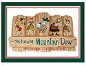 Mountain Dew Hillbilly Metal Sign
