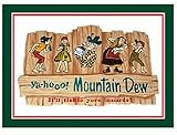 Mountain Dew Hillbilly Metal Sign