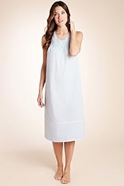 Broderie Embroidered Spot Print Nightdress