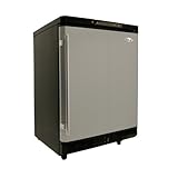 Vinotemp VT-ODSBREF Compact 1.7 Cubic Foot Refrigerator, Stainless/Black