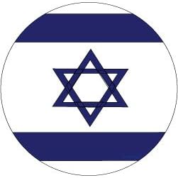 Isreal Ellipse Auto Glass Sticker