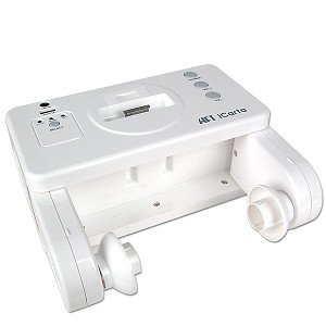 Electronics: iCarta iPod Stereo Dock and Bath Tissue Holder