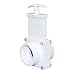 Valterra 4207 PVC Gate Valve, White, 2" FPT