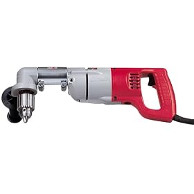 Factory-Reconditioned Milwaukee 3002-8 7.0 Amp 1/2 Inch D-Handle Right Angle Drill Kit