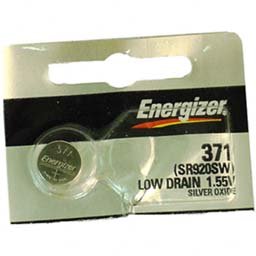 Energizer Silver Oxide Watch Battery For 371 by Energizer