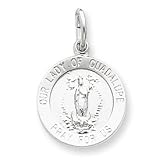 Sterling Silver Our Lady of Guadalupe Medal