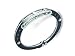 Elegant Spring Locking Mens Stainless Steel & Carbon Fiber Cuff Bracelet