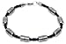 modulus-b Titanium Braided Leather Bracelet
