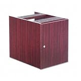 Valencia Series CPU Hanging Pedestal, Mahogany, 15-5/8w x 22-5/8d x 19-1/4