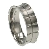 Titanium Ring Laser cut. Width: 7mm