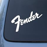 FENDER - Vinyl Car Decal Sticker #A1599 | Vinyl Color: White