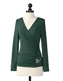 Meesh & Mia University of South Florida Faux Wrap Top