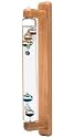 Galileo Wall-Mount Thermometer Oak