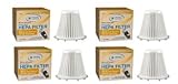 4 Black & Decker VF100, VF100H DustBuster Replacement Filters – WASHABLE & REUSABLE – Recommended only for Cyclonic Action DustBusters CHV1400, CHV1500, CHV1560, CHV1600