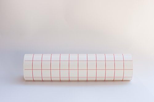 Premium Adhesive Vinyl for Craft Cutting, Silhouette and Cricut 12" X 4 Feet (Transfer Paper)