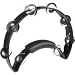 Rhythm Tech Solo RT 1220 Tambourine, White, Nickel Jingles
