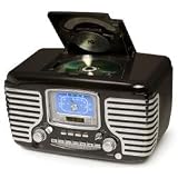 CROSLEY RADIO CR612-BK CORSAIR ALARM CLOCK/RADIO