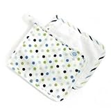 Groovy Blue Small Dot Bath Mitt