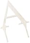Weddingstar 4 Inch H Brushed Silver Monogram - Letter "A"