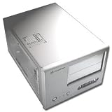 Silverstone SG01SW Silver Aluminum Micro-ATX Case with Clear Side, Front USB, FireWire and Audio Ports