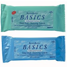 ReadyBath Basics - Fragrance Free, 8 Cloths/Pack, 30 Packs/Case, Resealable - 30 Pack / Case