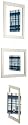 Umbra 306665-410 Hangout 5 by 7-Inch Three or Six Picture Hanging Frame, Nickel