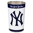 New York Yankees 15 Inch Waste Basket - Pinstripes