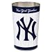 New York Yankees 15 Inch Waste Basket - Pinstripes