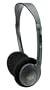 Coby Lightweight Stereo Headphones CVH32 (Black)