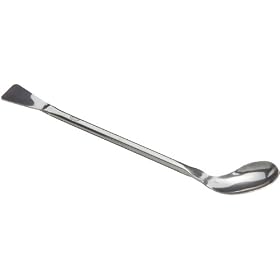 Bel-Art, Scienceware, 368060015, Ellipso-Spoon, Sampler, Stainless Steel, 15cm