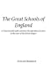The Great Schools of England