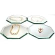 4 Octagon Mirrors Displays Jewelry Counter Showcases 4"