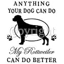 Dog Can Do Rottweiler Adult T-Shirt