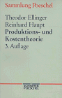 Produkt-Bild: Produktionstheorie und Kostentheorie
