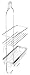 Polder 3503-05 2-Tier Wire Shower Caddy, Chromed Steel