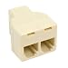 Belkin Modular Cable SPLITTER-RJ11F PLUG 2 RJ11F JACKS ( F8V109 )