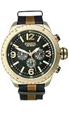 Fossil Vintaged Bronze Decker Black Dial Men's Watch #DE5006