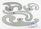 Four Piece French Curve Set