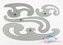 Four Piece French Curve Set