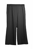 INC International Concepts Woman Welt-Pocket Wide-Leg Pant Black 18W